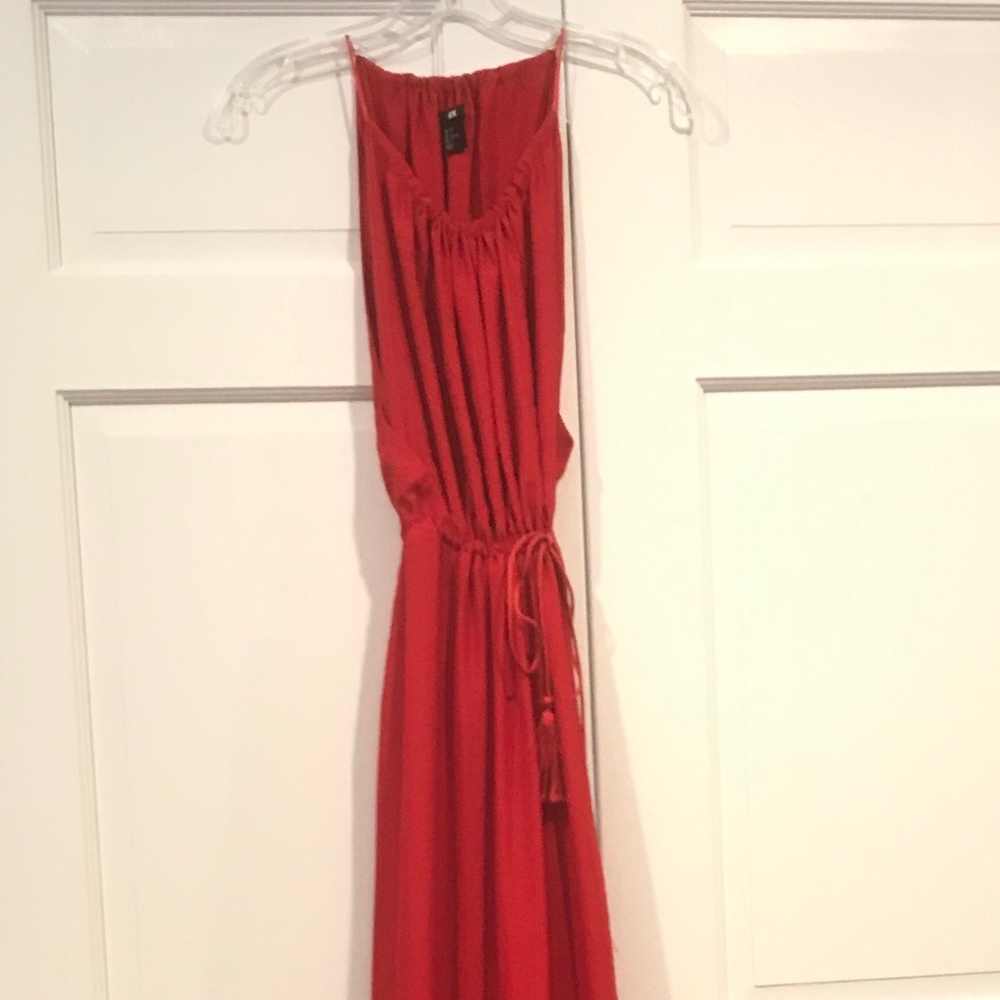 Red dress